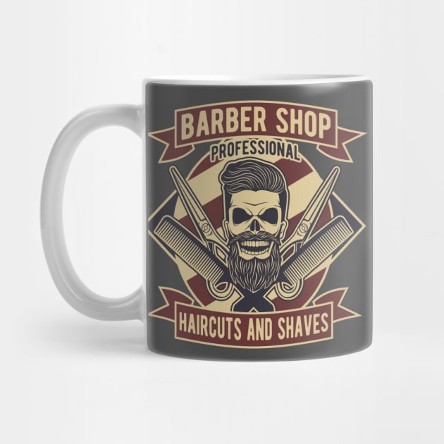 Skull Barber by beanbeardy